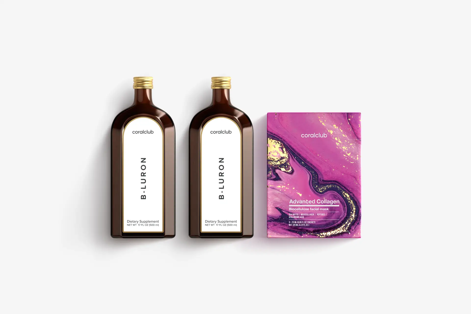B-Luron + Advanced Collagen Biocellulose Facial Mask